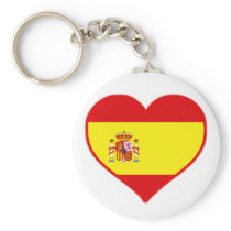 Spain Love Key Chains