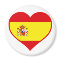 Spain Love Refrigerator Magnet