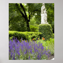 Spain, Madrid. Royal Botanic Garden aka Real Poster