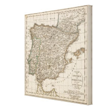Spain, Portugal 7 Canvas Prints