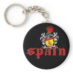 Spain Shield Keychain