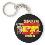 Spain Soccer keychains