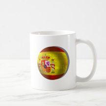 Spain Soccer Spain Grunge ball art gifts Mugs