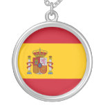 Spain – Spanish Flag Personalised Necklace