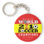 Spain World Cup 2010 Champions Keychain