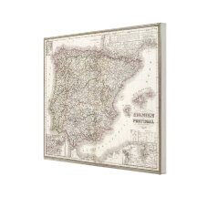 Spanien, Portugal Gallery Wrapped Canvas