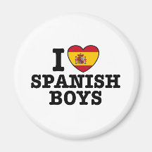 Spanish Boys Fridge Magnets