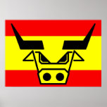 Spanish Bull Poster