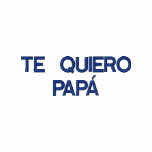 Spanish Embroidered Polo Shirt - Te Quiero Papa embroidered shirts