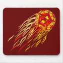Spanish Fireball soccer futbol lovers soccer ball mousepads