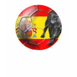 Spanish flag soccer ball Spain soccer gifts t-shirts