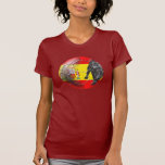 Spanish flag soccer ball Spain soccer gifts T-shirt