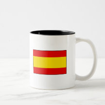 Spanish Flag T-shirts and Gifts Coffee Mugs