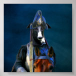 Spanish Greyhound Poster Print Nobility Dogs Gift