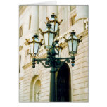spanish lamp-post greeting cards