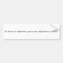 Spanish Quotes Bumper Stickers