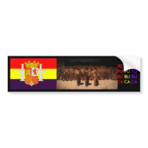 Spanish Republic Spain Bumper Stickers