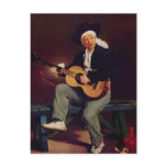 Spanish singer - Edouard Manet Postcard