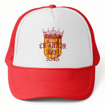 Spanish soccer futbol kings - La Furia Roja 2010 Hats