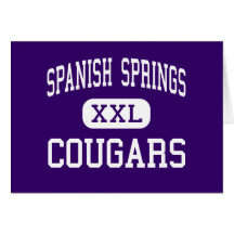 Spanish Springs - Cougars - High - Sparks Nevada Cards