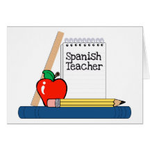 Spanish Teacher (Notebook) Cards