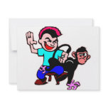 Spank The Monkey #002 invitations
