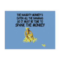 Spank the monkey