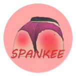 Spankee Spanking  Stickers