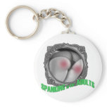 Spanking is for Adults Keychain