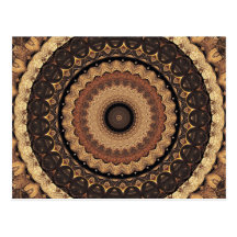Spare Change Kaleidoscope Postcard