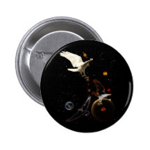 "Spark of Creation" White Raven Gifts Button