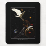 "Spark of Creation" White Raven Gifts mousepads