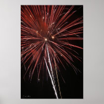 Sparkle Fireworks Poster