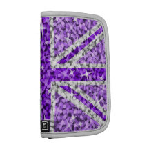 Sparkle Look UK Purple folio planner