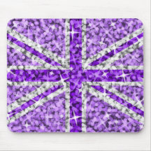 Sparkle Look UK Purple mousepad