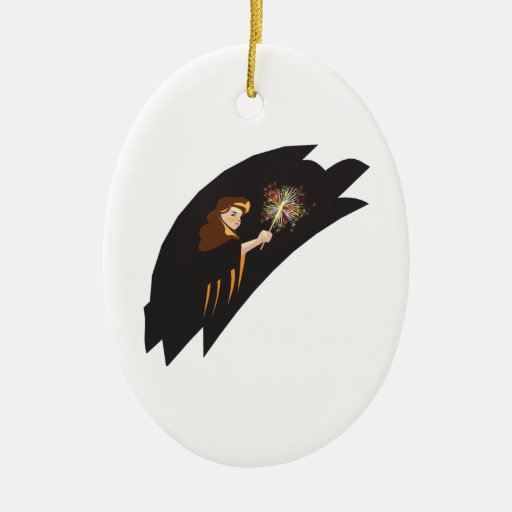 Sparkler Christmas Ornament