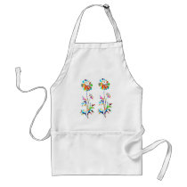 Sparkling Flowers Aprons