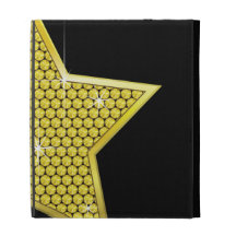 Sparkling Gold Star iPad Case