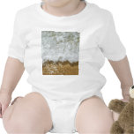 Sparkling ocean scene background rompers
