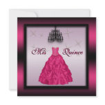 Sparkling Quinceanera Invite invitations