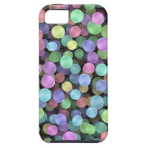 Sparkling Rainbow Polka Dots