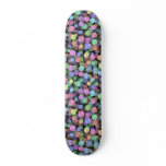 Sparkling Rainbow Polka Dots Skateboard Decks