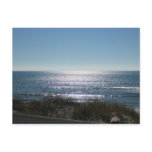 Sparkling water with sea oats postcards