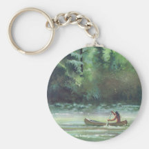 SPARKLING WATERS by SHARON SHARPE Key Chain