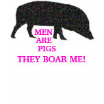 Sparkly Pig Men Boar Me Ladies Tee t-shirts