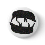 Sparkly Pigs Button