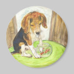 Sparky in the fishbowl magnets