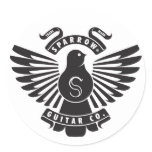 Sparrow Emblem Sticker