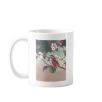 Sparrow in Flowering Apple Tree Mug