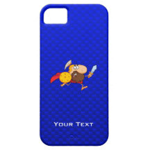 Spartan Gladiator; Blue Case For The iPhone 5